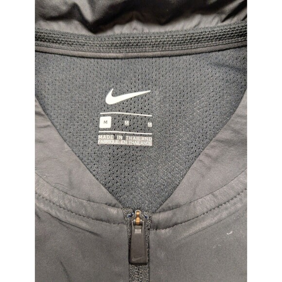 Nike Chicago Bears Sideline Coaches Short Sleeve 1/4 Jacket Black Size Medium - Picture 5 of 9